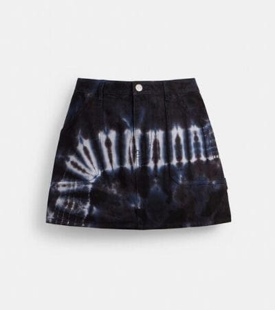 Fashion 4 - Tie-Dye Painter Skirt In Organic Cotton