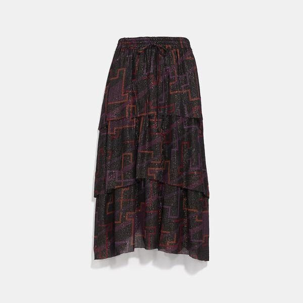 Fashion 4 - Tiered Midi Skirt