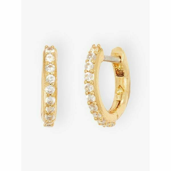 Fashion 4 - Tiny Twinkles Pavé Huggies