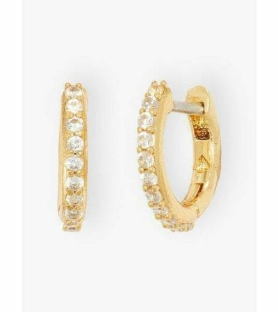 Fashion 4 - Tiny Twinkles Pavé Huggies