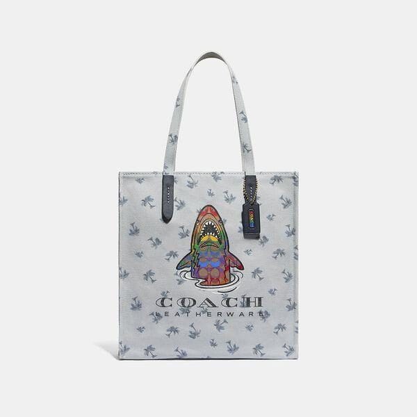 Fashion 4 - Tote With Rainbow Signature Sharky