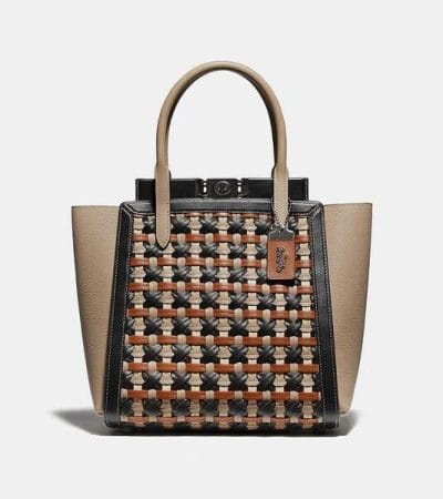 Fashion 4 - Troupe Tote With Weaving