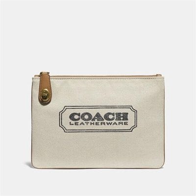 Fashion 4 - Turnlock Pouch 26 With Coach Badge
