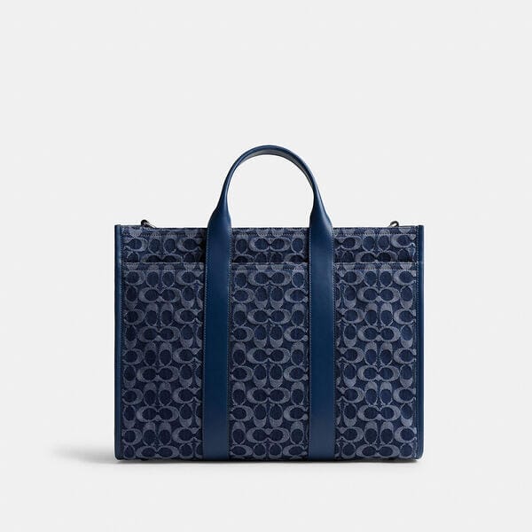 Fashion 4 - Wesley Tote In Signature Denim
