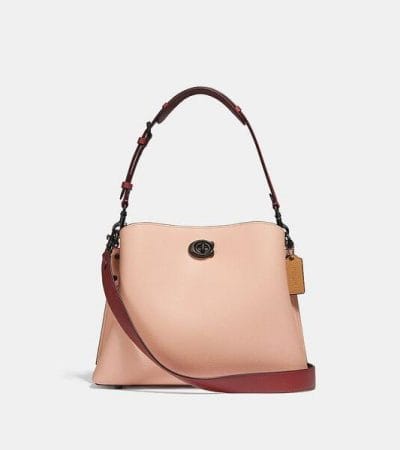 Fashion 4 - Willow Shoulder Bag In Colorblock With Signature Canvas Interior