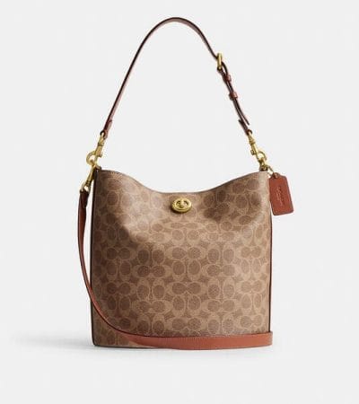 Fashion 4 - Willow Soft Bucket Bag In Signature Canvas