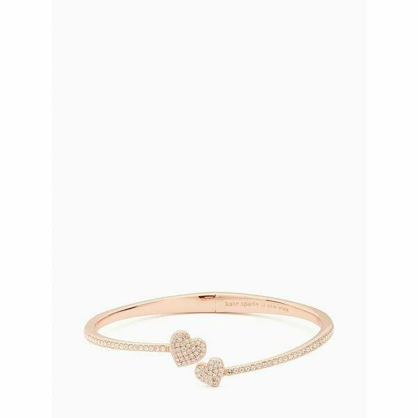 Fashion 4 - Yours Truly Pave Open Hinge Cuff