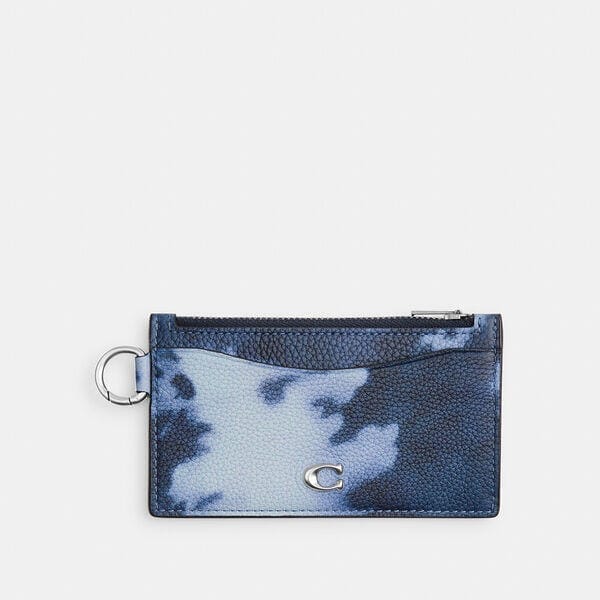 Fashion 4 - Zip Card Case With Tie-Dye Print