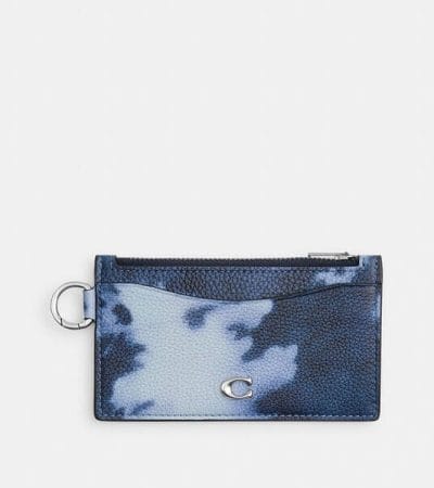 Fashion 4 - Zip Card Case With Tie-Dye Print