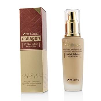 OJAM Online Shopping - 3W Clinic Collagen Foundation - # 23 (Natural Beige) 50ml/1.67oz Make Up