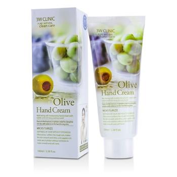 OJAM Online Shopping - 3W Clinic Hand Cream - Olive 100ml/3.38oz Skincare