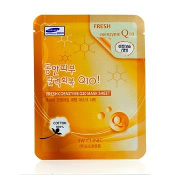 OJAM Online Shopping - 3W Clinic Mask Sheet - Fresh Coenzyme Q10 10pcs Skincare