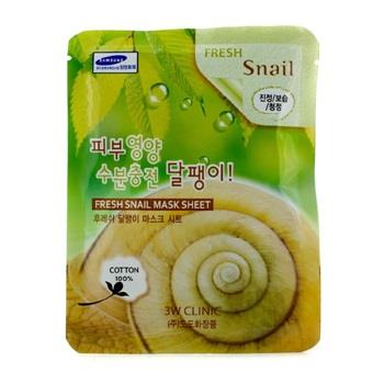 OJAM Online Shopping - 3W Clinic Mask Sheet - Fresh Snail 10pcs Skincare