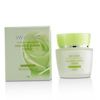 OJAM Online Shopping - 3W Clinic Snail Moist Control Cream (Intensive Anti-Wrinkle) - For Dry to Normal Skin Types 50g/1.7oz Skincare