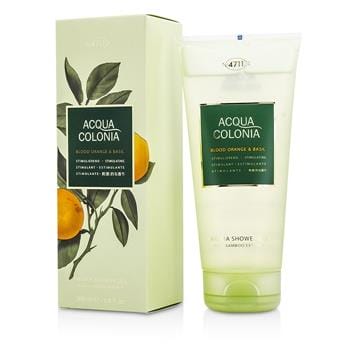 OJAM Online Shopping - 4711 Acqua Colonia Blood Orange & Basil Aroma Shower Gel 200ml/6.8oz Men's Fragrance