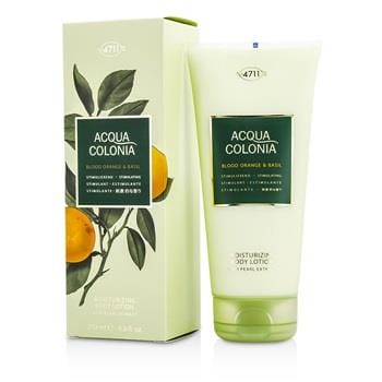 OJAM Online Shopping - 4711 Acqua Colonia Blood Orange & Basil Moisturizing Body Lotion 200ml/6.8oz Men's Fragrance