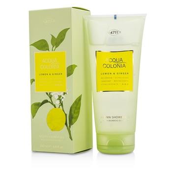 OJAM Online Shopping - 4711 Acqua Colonia Lemon & Ginger Aroma Shower Gel 200ml/6.8oz Men's Fragrance