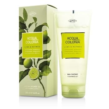 OJAM Online Shopping - 4711 Acqua Colonia Lime & Nutmeg Aroma Shower Gel 200ml/6.8oz Men's Fragrance