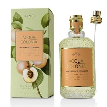 OJAM Online Shopping - 4711 Acqua Colonia White Peach & Coriander Eau De Cologne Spray 170ml/5.7oz Ladies Fragrance
