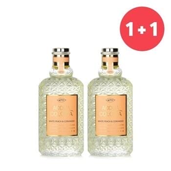 OJAM Online Shopping - 4711 【Buy 1 Get 1】Acqua Colonia White Peach & Coriander Eau De Cologne Spray (Add ONE to Cart and get TWO) 170ml/5.7oz x2 Ladies Fragrance