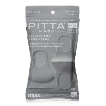 OJAM Online Shopping - ARAX Arax Pitta Mask Light Gray Regular - 3 Sheets 3pcs/bag Health