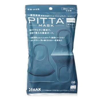 OJAM Online Shopping - ARAX Arax Pitta Mask Navy Blue Regular - 3 Sheets 3pcs/bag Health