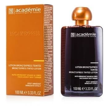 OJAM Online Shopping - Academie Bronz' Express Face and Body Tinted Self-Tanning Lotion 100ml/3.33oz Skincare
