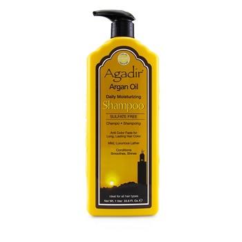 OJAM Online Shopping - Agadir Argan Oil Daily Moisturizing Shampoo (For All Hair Types) 1000ml/33.8oz Hair Care