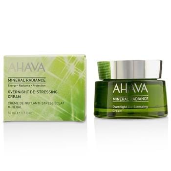 OJAM Online Shopping - Ahava Mineral Radiance Overnight De-Stressing Cream 50ml/1.7oz Skincare