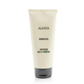 OJAM Online Shopping - Ahava Superfood Kale & Turmeric Shower Gel 200ml/6.8oz Skincare