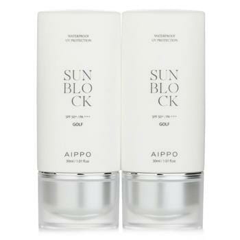 OJAM Online Shopping - Aippo Sun Block Golf Outdoor Sunscreen SPF50+/PA+++ 2x30ml/1.01oz Skincare