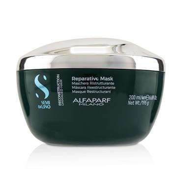 OJAM Online Shopping - AlfaParf Semi Di Lino Reconstruction Reparative Mask (Damaged Hair) 200ml/6.88oz Hair Care