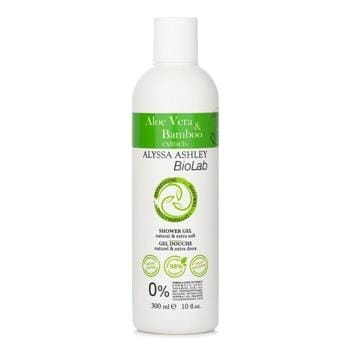 OJAM Online Shopping - Alyssa Ashley Biolab Aloe Vera & Bamboo Shower Gel 300ml/10oz Skincare