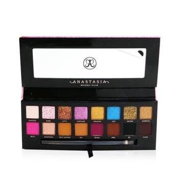OJAM Online Shopping - Anastasia Beverly Hills Amrezy Eyeshadow Palette (16x Eyeshadow  + 1x Duo Shadow Brush) - Make Up