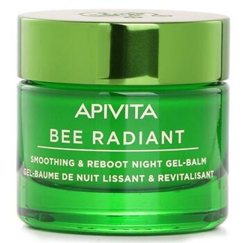 OJAM Online Shopping - Apivita Bee Radiant Smoothing & Reboot Night Gel-Balm White Peony & Patented Propolis 50ml Skincare