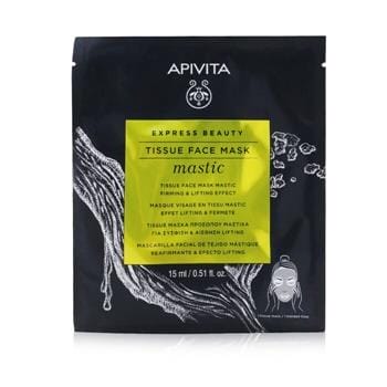 OJAM Online Shopping - Apivita Express Beauty Tissue Face Mask with Mastic (Firming & Lifting) 6x15ml/0.51oz Skincare