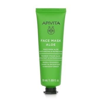 OJAM Online Shopping - Apivita Face Mask with Aloe (Moisturizing & Refreshing) 50ml/1.69oz Skincare