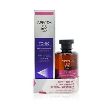 OJAM Online Shopping - Apivita Hair Loss Lotion with Hippophae TC & Lupine Protein 150ml (Free: Women's Tonic Shampoo with Hippophae TC & Laurel - Helps Improve Hair Thickness 250ml) 2pcs Hair Care