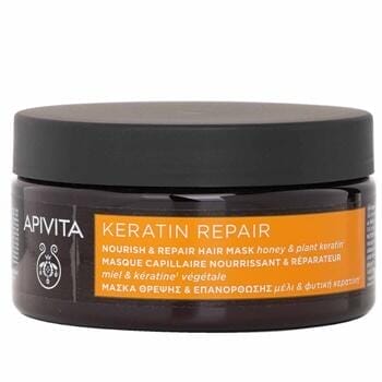 OJAM Online Shopping - Apivita Keratin Repair Nourish & Repair Hair Mask 200ml Hair Care