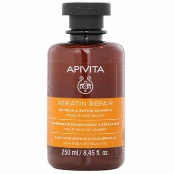 OJAM Online Shopping - Apivita Keratin Repair Nourish & Repair Shampoo 250ml Hair Care