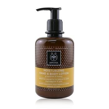 OJAM Online Shopping - Apivita Moisturizing Hand & Body Lotion with Grapefruit & Honey 300ml/10.14oz Skincare