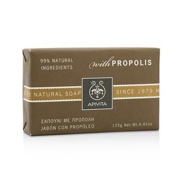 OJAM Online Shopping - Apivita Natural Soap With Propolis 125g/4.41oz Skincare