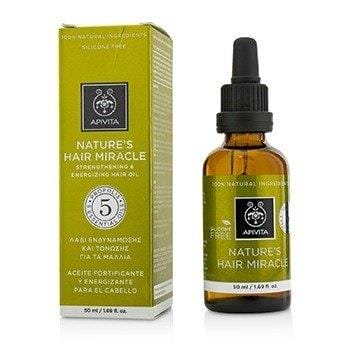 OJAM Online Shopping - Apivita Nature's Hair Miracle Strengthening & Energizing Hair Oil with Propolis 50ml/1.69oz Hair Care