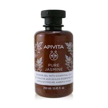 OJAM Online Shopping - Apivita Pure Jasmine Shower Gel with Essential Oils 250ml/8.45oz Skincare