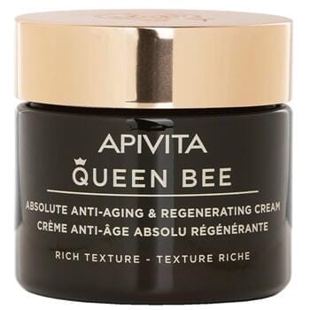 OJAM Online Shopping - Apivita Queen Bee Absolute Anti Aging & Regenerating Cream Rich Texture 50ml Skincare