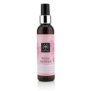 OJAM Online Shopping - Apivita Rose Pepper Body Reshaping Massage Oil 150ml/5.07oz Skincare