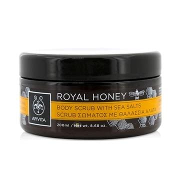 OJAM Online Shopping - Apivita Royal Honey Body Scrub With Sea Salts 200ml/8.68oz Skincare