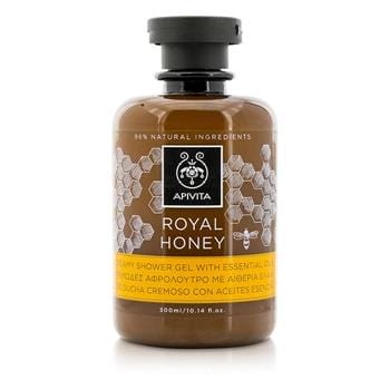 OJAM Online Shopping - Apivita Royal Honey Creamy Shower Gel With Essential Oils 300ml/10.14oz Skincare