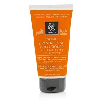 OJAM Online Shopping - Apivita Shine & Revitalizing Conditioner with Orange & Honey 150ml/5.07oz Hair Care