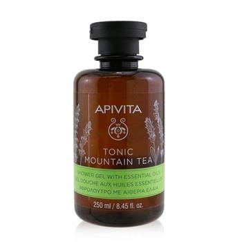 OJAM Online Shopping - Apivita Tonic Mountain Tea Shower Gel With Essential Oils 250ml/8.45oz Skincare